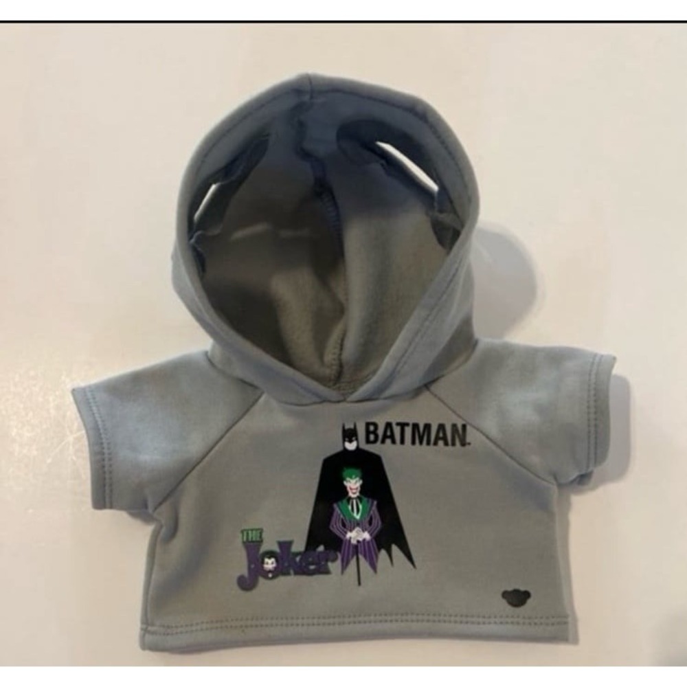 Build a bear Batman‎ Joker Hoodie Shirt
